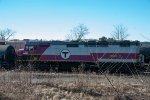 MBTA 1033 sitting in the CSX yard